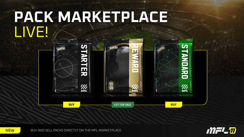 The Pack Marketplace Is Live!