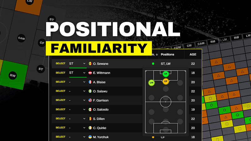 Master the Pitch: Introducing Positional Familiarity in MFL